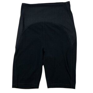 Lululemon Blissful Bend Super High Rise Shorts 2 Black Athletic Yoga W7BHSS